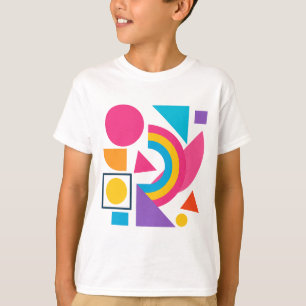 Farbige geometrische Formen – Abstrakte moderne Ge T-Shirt