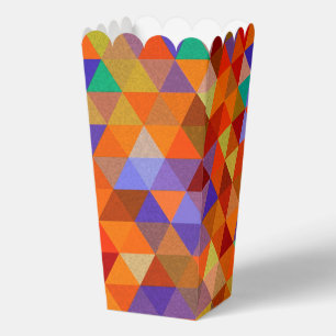 Farbige geometrische Formen Muster 12 Geschenkschachtel