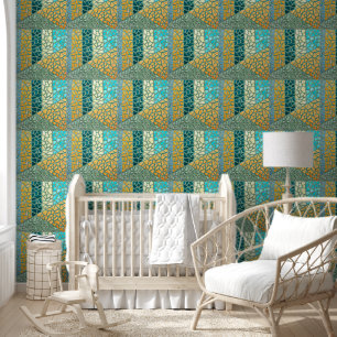 Farbige geometrische Formen Muster 21 Tapete