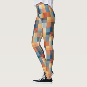 Farbige geometrische Formen nahtlos Leggings
