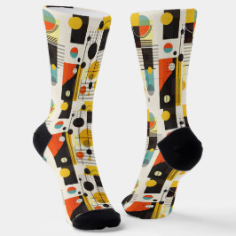 Farbige geometrische Formen Socken