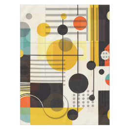 Farbige geometrische Formen Tischdecke