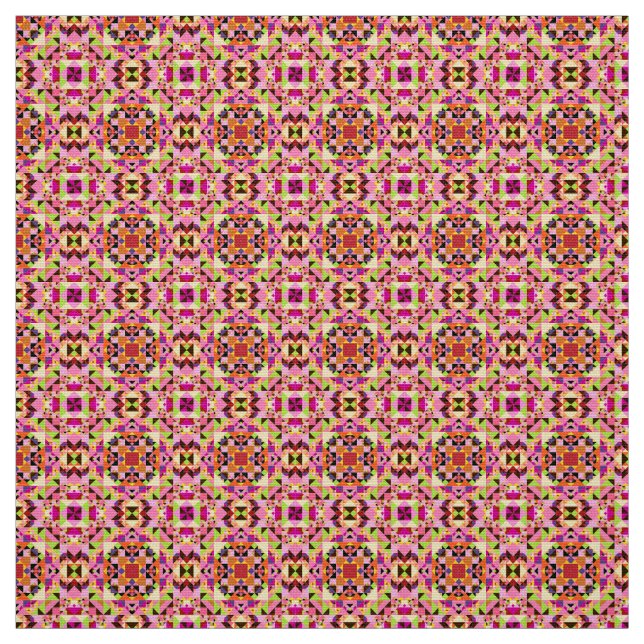 Farbige geometrische Muster Stoff (Muster)