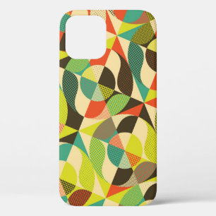 Farbige geometrische Vintage-Design-Illustration Case-Mate iPhone Hülle