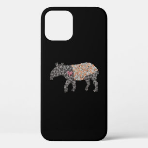 Farbige gepunktete Malayan Tapir Case-Mate iPhone  Hülle
