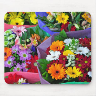 Farbige gerberne Blume drucken Mousepad