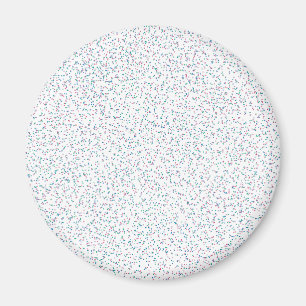Farbige, gesprenkelte Frühlingspunkte  Magnet
