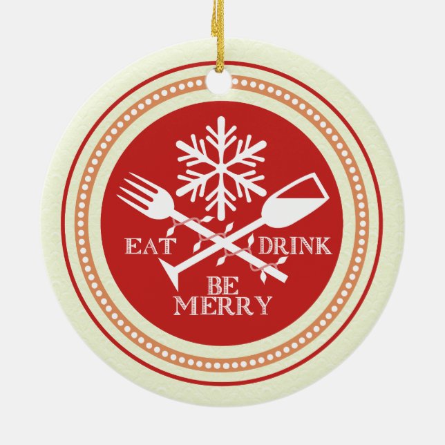 Farbige Getränke zu fröhlichen Weihnachtsschmuck (Hinten)