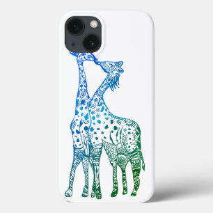Farbige Giraffen Apple iPhone 8/7, Tough Xtreme Case-Mate iPhone Hülle