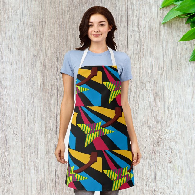 Farbige Gitarre Schürze (Von Creator hochgeladen)