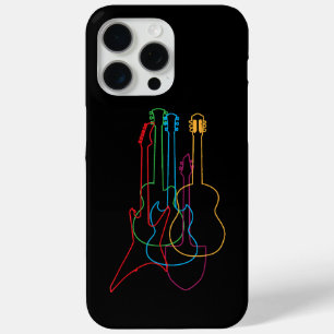 Farbige Gitarren Elektrische akustische klassische Case-Mate iPhone Hülle