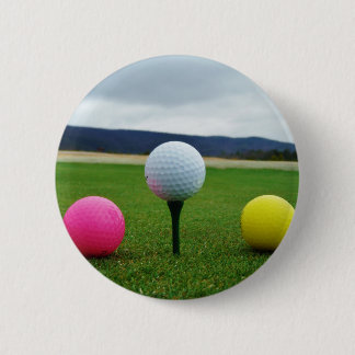 Farbige Golfbälle, Berg-Tee Button