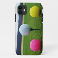 Farbige Golfbälle, Berg-Tee