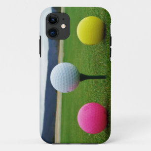 Farbige Golfbälle, Berg-Tee Case-Mate iPhone Hülle