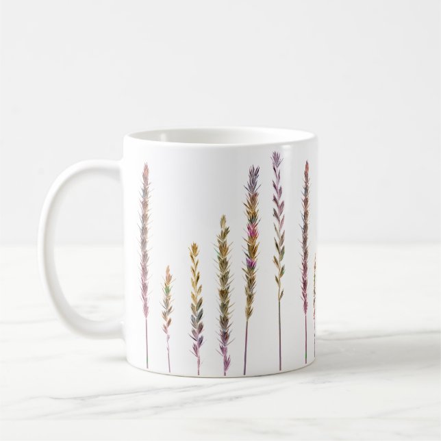 Farbige Gras Kaffeetasse (Links)