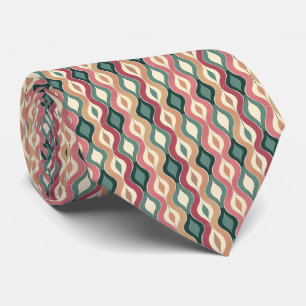 Farbige Groovy Retro Krawatte