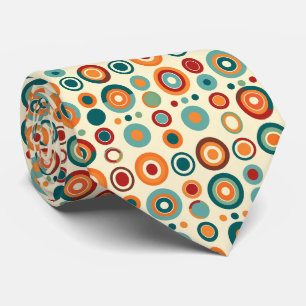 Farbige Groovy Retro Krawatte