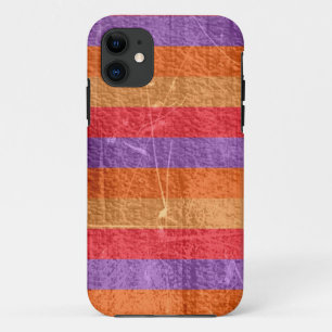 Farbige Grunge Streifen Wand Grafik Case-Mate iPhone Hülle