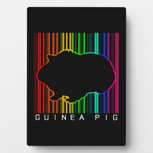 Farbige Guinea NIEDLICHE GUINEA Niedliches Tie Fotoplatte