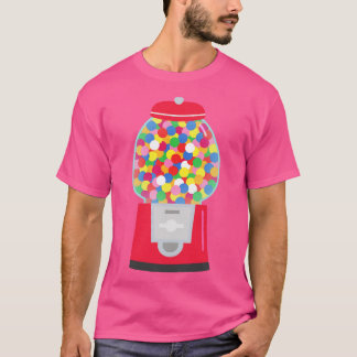 Farbige Gumball-Maschine T-Shirt