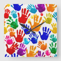 Farbige HandPrint