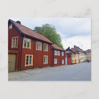 Farbige Häuser, Lotsgatan, SÃ ¶ dermalm, Stockholm Postkarte