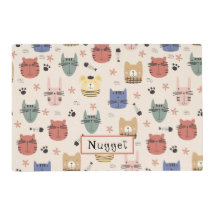 Farbige Haustiere Personalisiert reversible Lachs