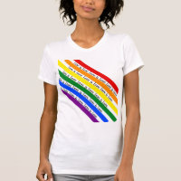 Farbige, hellbraune Regenbogenstreifen