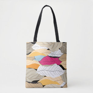 Farbige Herbstblätter, nahtloses Muster.