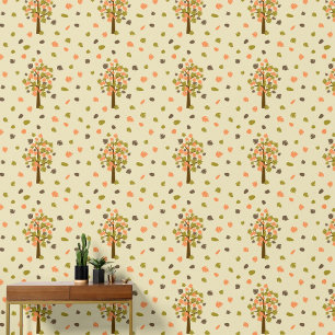 Farbige Herbstlaub im Herbst Tapete