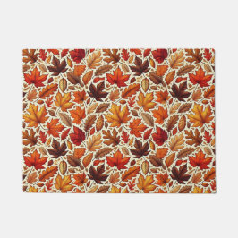 Farbige Herbstlaube Fußmatte