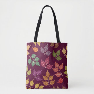 Farbige Herbstleaf Tote Tasche