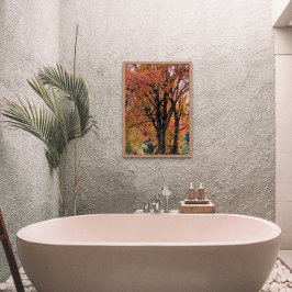 Farbige Herbstverlässe fotografisch Fotodruck