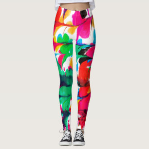 Farbige Herzen Leggings
