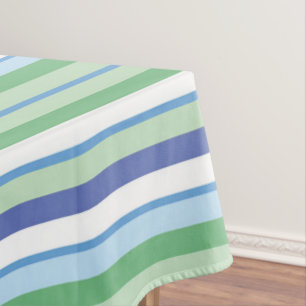 Farbige horizontale Streifen Tischdecke