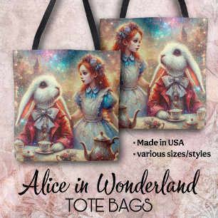 Farbige Hübsche Alice Im Wunderland Kaninchen Tee