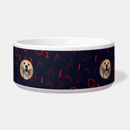Farbige Hunde Mama Personalisiertes Haustier Zubeh Napf