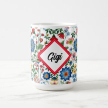 Farbige Hütte-Kern-Blume