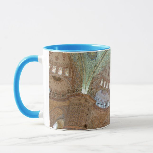 Farbige Innendecke der blauen Moschee Tasse (Links)