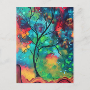 Farbige Inspirationen Postkarte