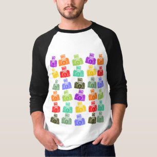 Farbige Kameras T-Shirt
