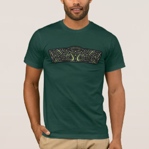 Farbige keltische Knotwork-Design-T-Shirt 2 T-Shirt