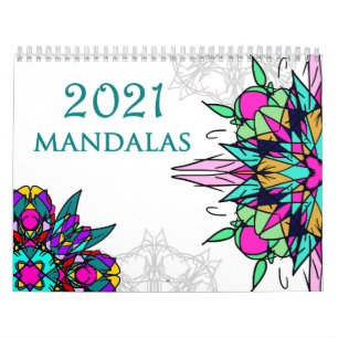 Farbige keltische Mandalas Kalender