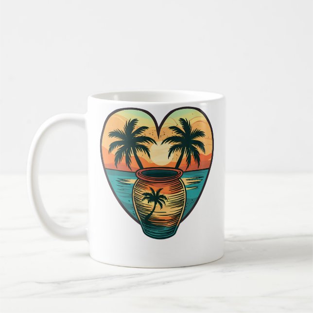 Farbige Keramik I Ästhetische Keramik Kaffeetasse (Links)