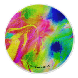 Farbige Keramik Keramikknauf