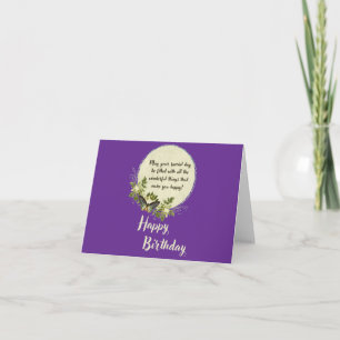 Farbige Kerzen Alles Gute zum Geburtstag Folien-Gr Karte