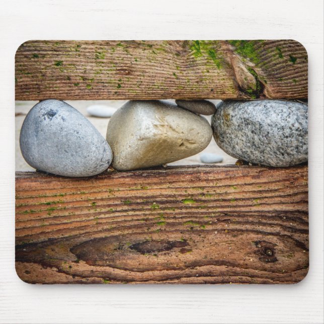 Farbige Kieselsteine Mousepad (Vorne)