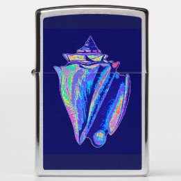 Farbige King Conch Muschel Zippo Lighter