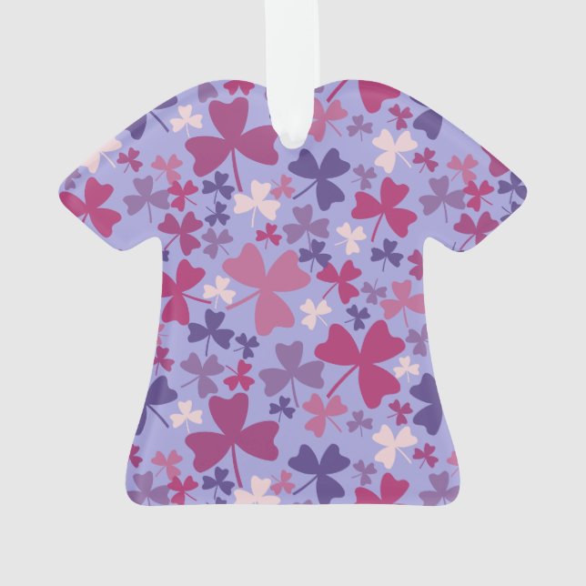 Farbige Kleeblätter Ornament (Rückseite)