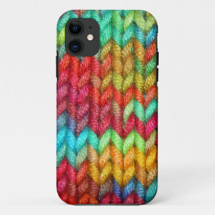 Farbige Knitter Yarn Case-Mate iPhone Case